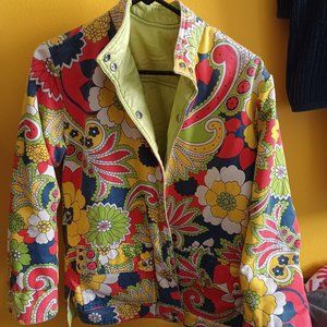 Reversible ski jacket